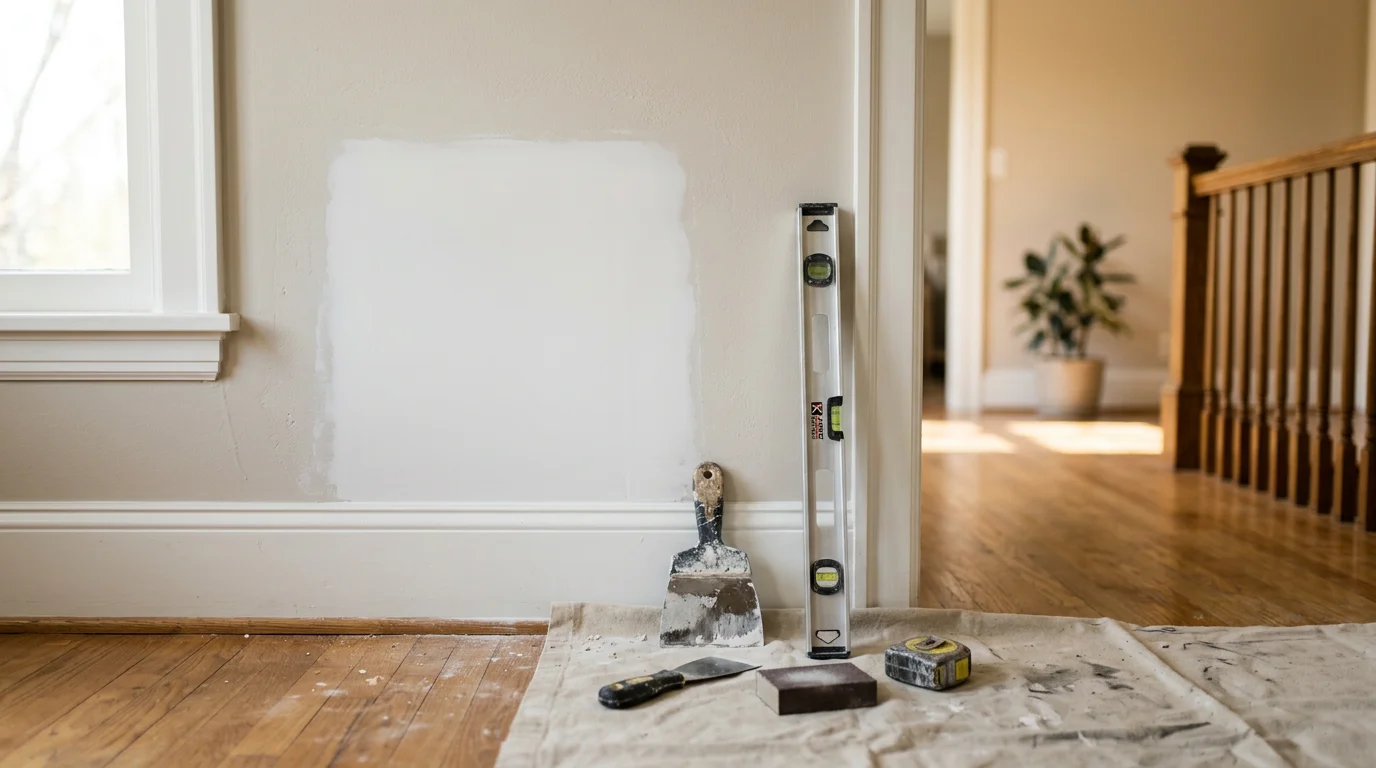Drywall repair and wood replacement services in Central Ohio